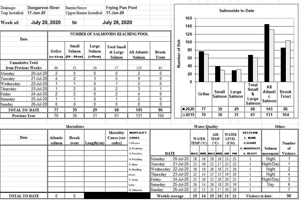 Dog Days Miramichi Salmon Report