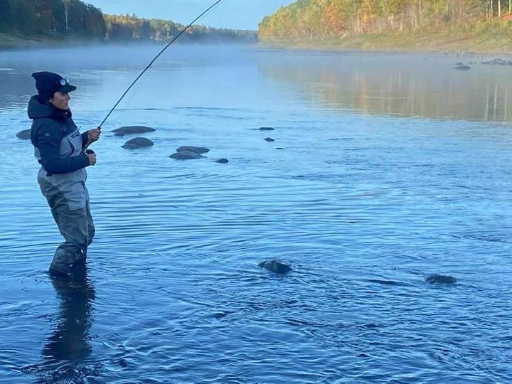 Miramichi Salmon Fishing October 7th 