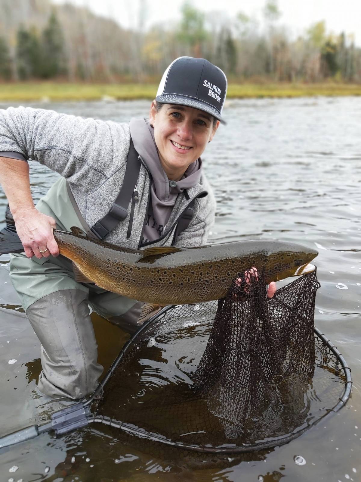 Miramichi Salmon Fishing October 7th 